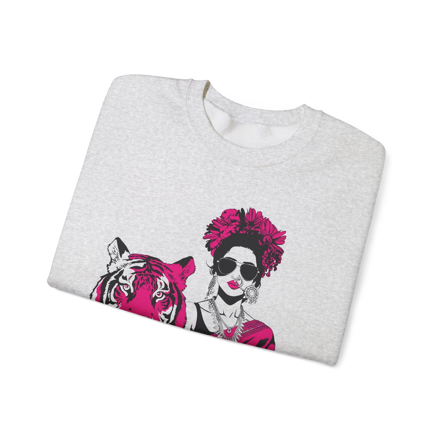 Be Fearless Bollywood South Asian Desi Girl Crewneck Sweatshirt