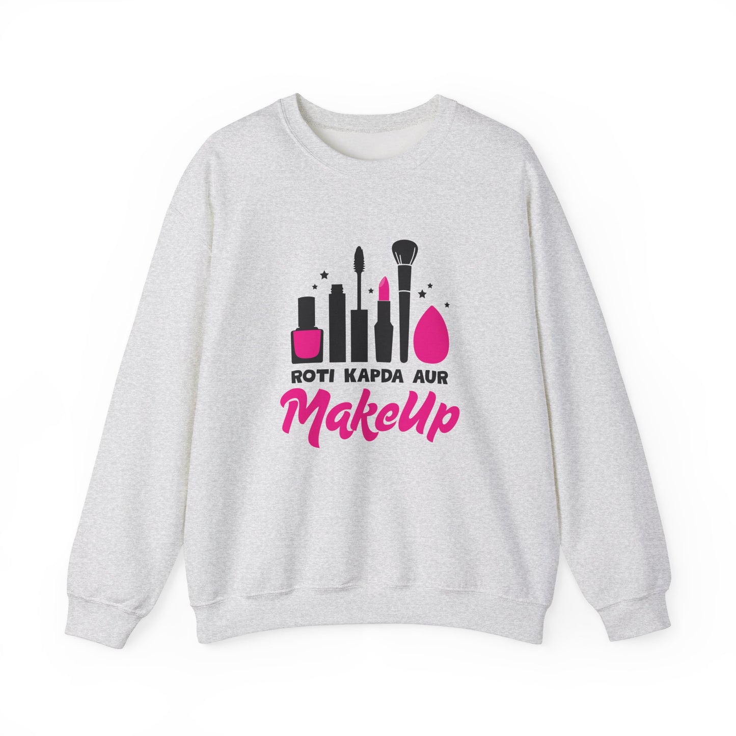 Desi Bollywood MakeUp Lover Crewneck Sweatshirt