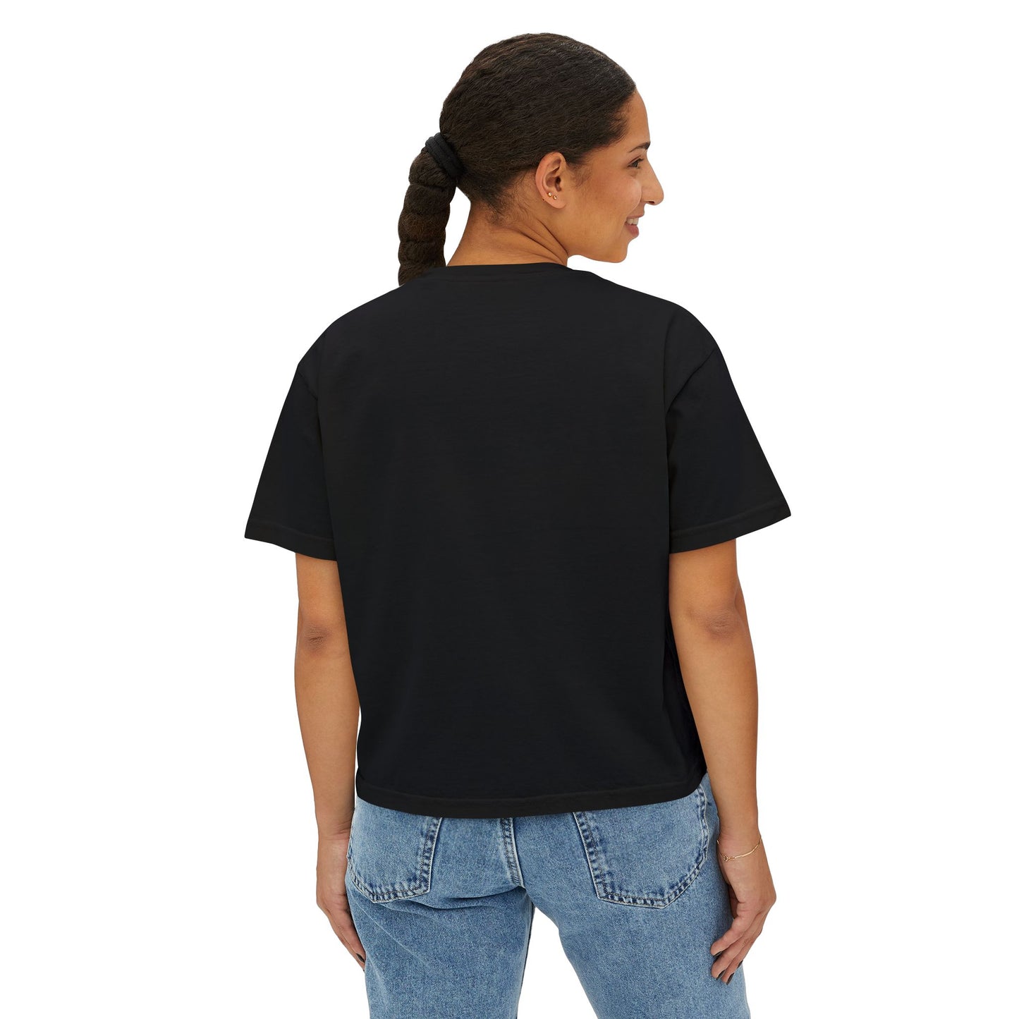 Bollywood Desi Super Girl Boxy Tee