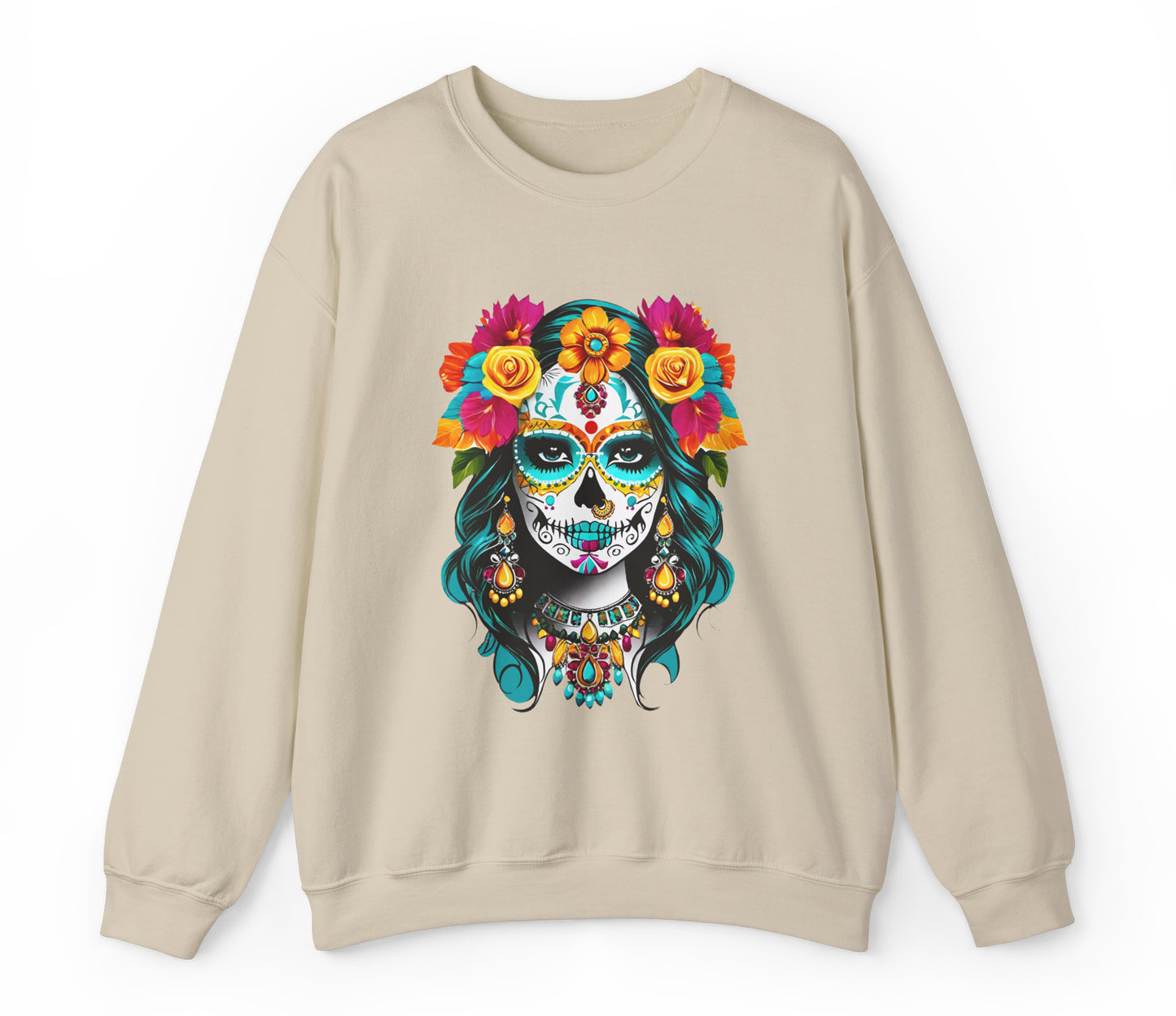 Desi Chic Bollywood Halloween Crewneck Sweatshirt