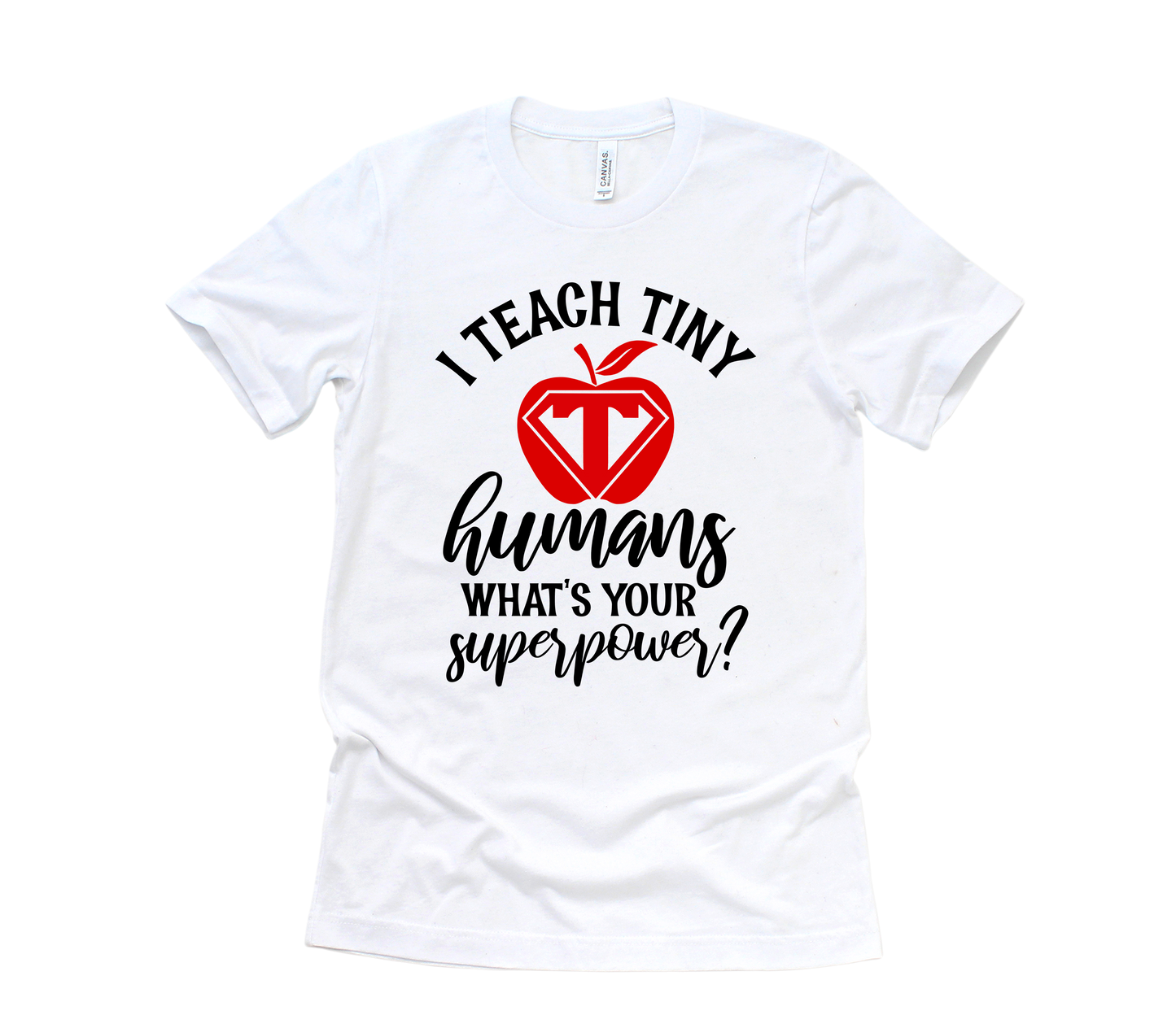 Teacher Superpower Short Sleeve Tee