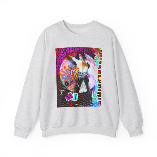 King of Pop MJ Crewneck Sweatshirt