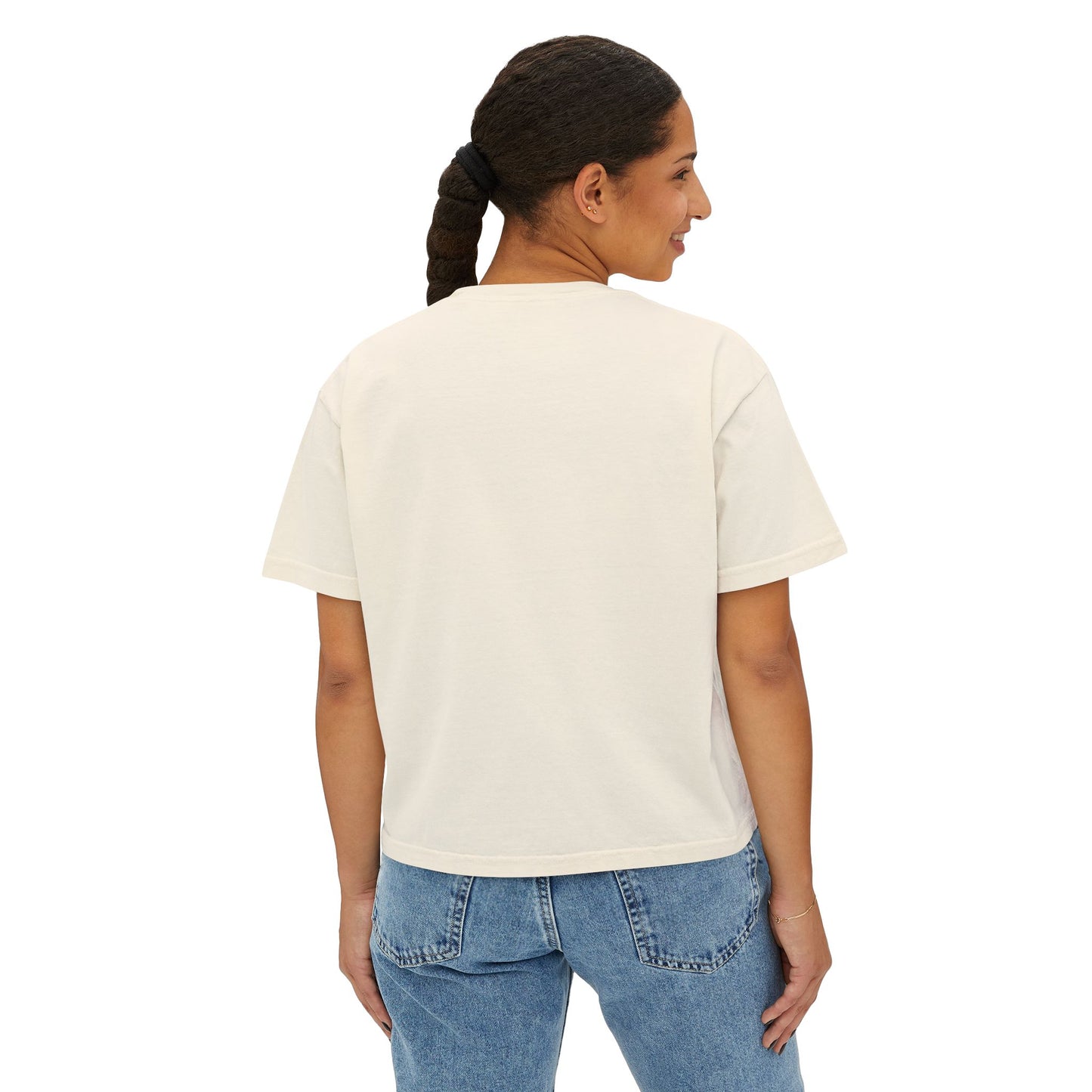 Bollywood Desi Super Girl Boxy Tee
