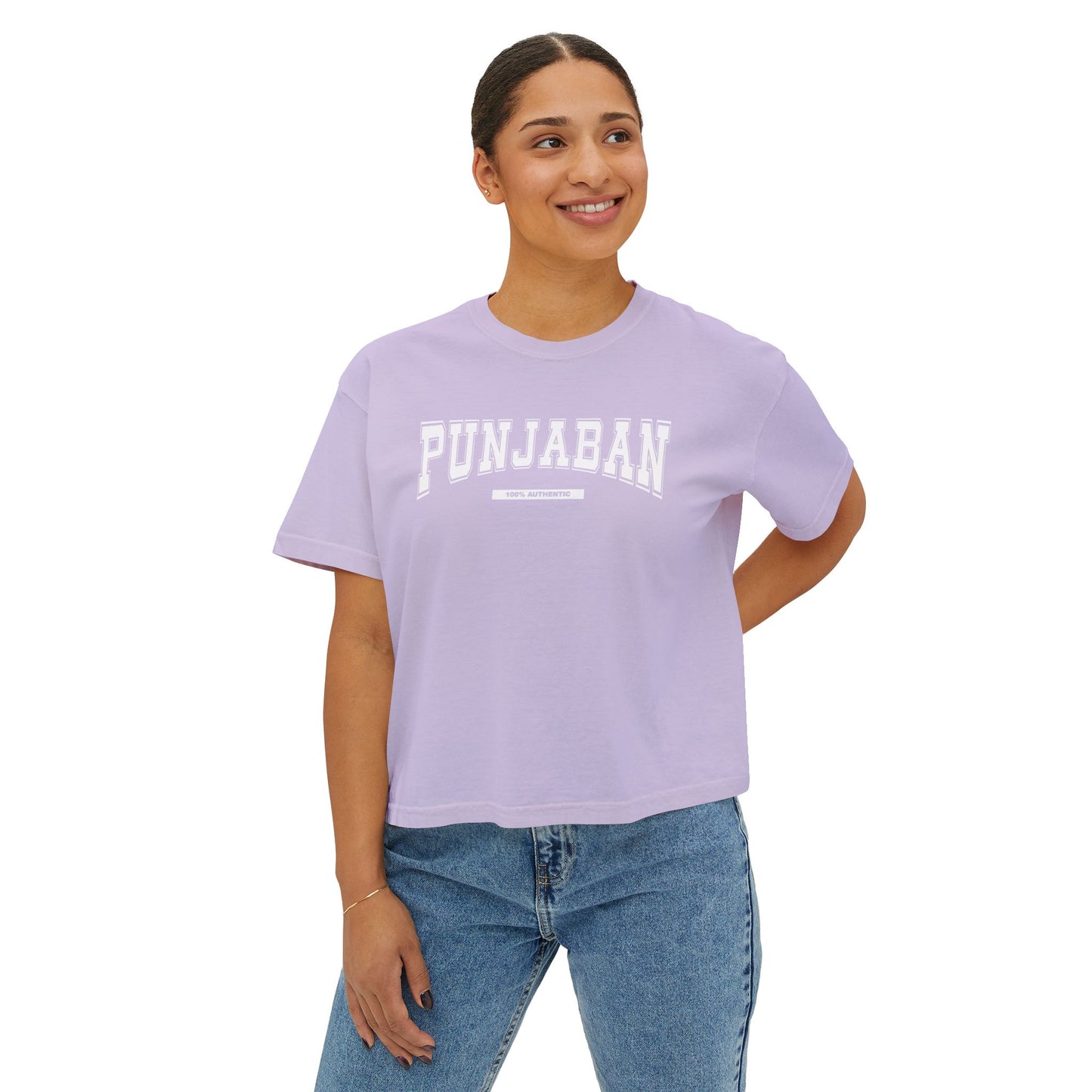 Punjaban Desi Girl Women's Boxy Tee