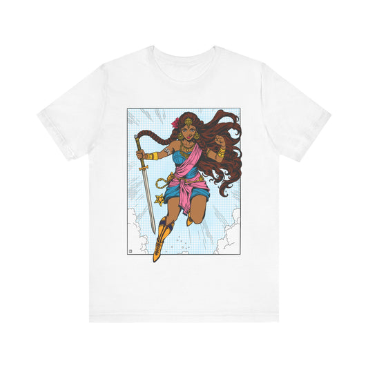 Bollywood Desi Super Girl South Asian Desi Girl Short Sleeve Tee