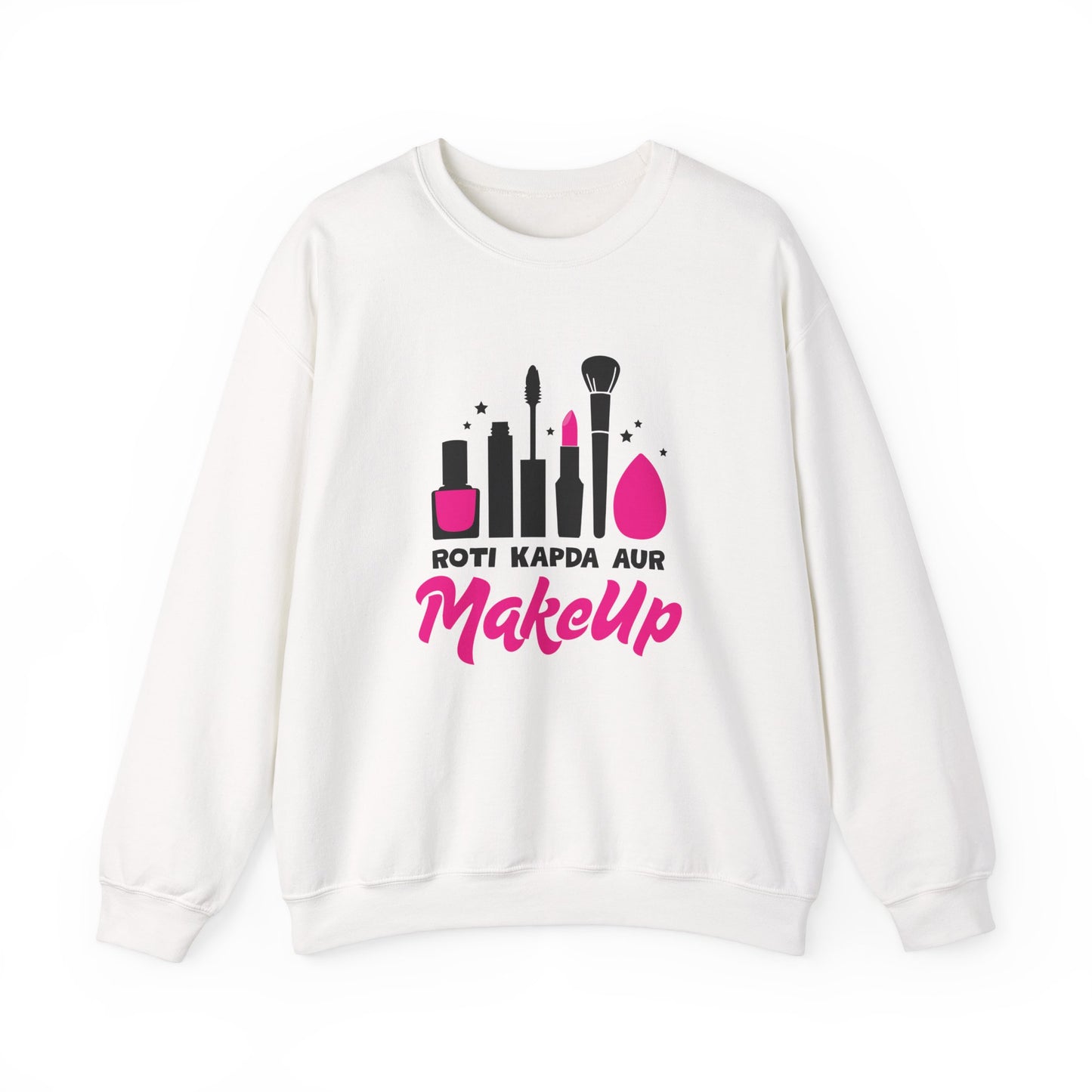 Desi Bollywood MakeUp Lover Crewneck Sweatshirt