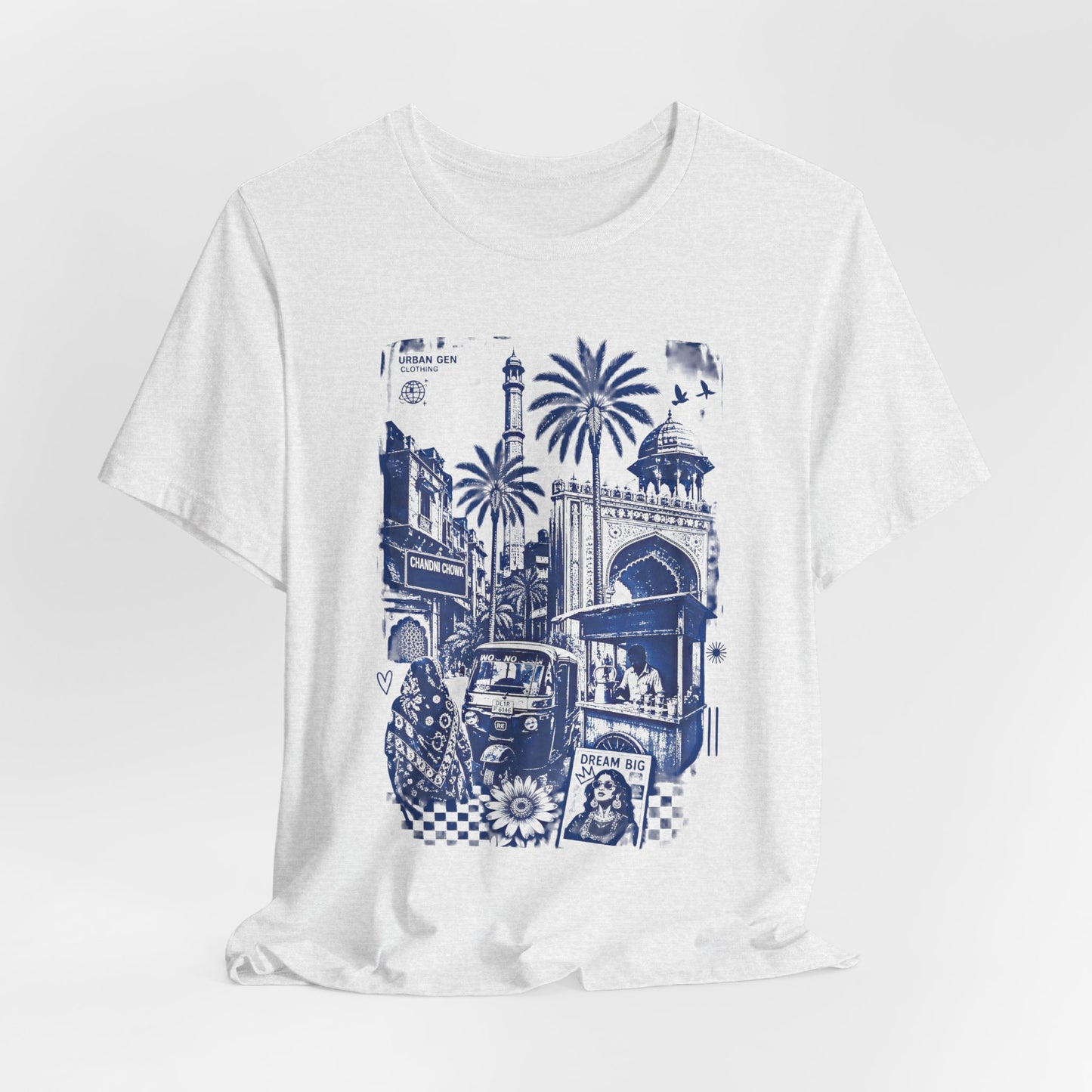 Dilli Vibes Cyanotype Short Sleeve Tee
