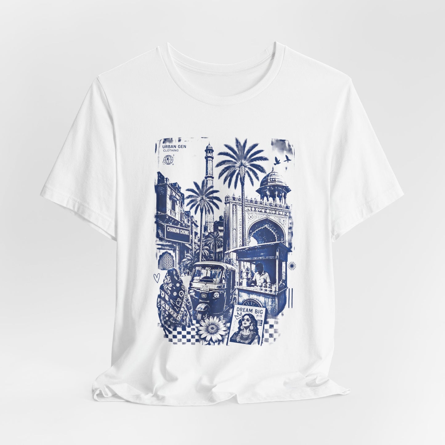 Dilli Vibes Cyanotype Short Sleeve Tee