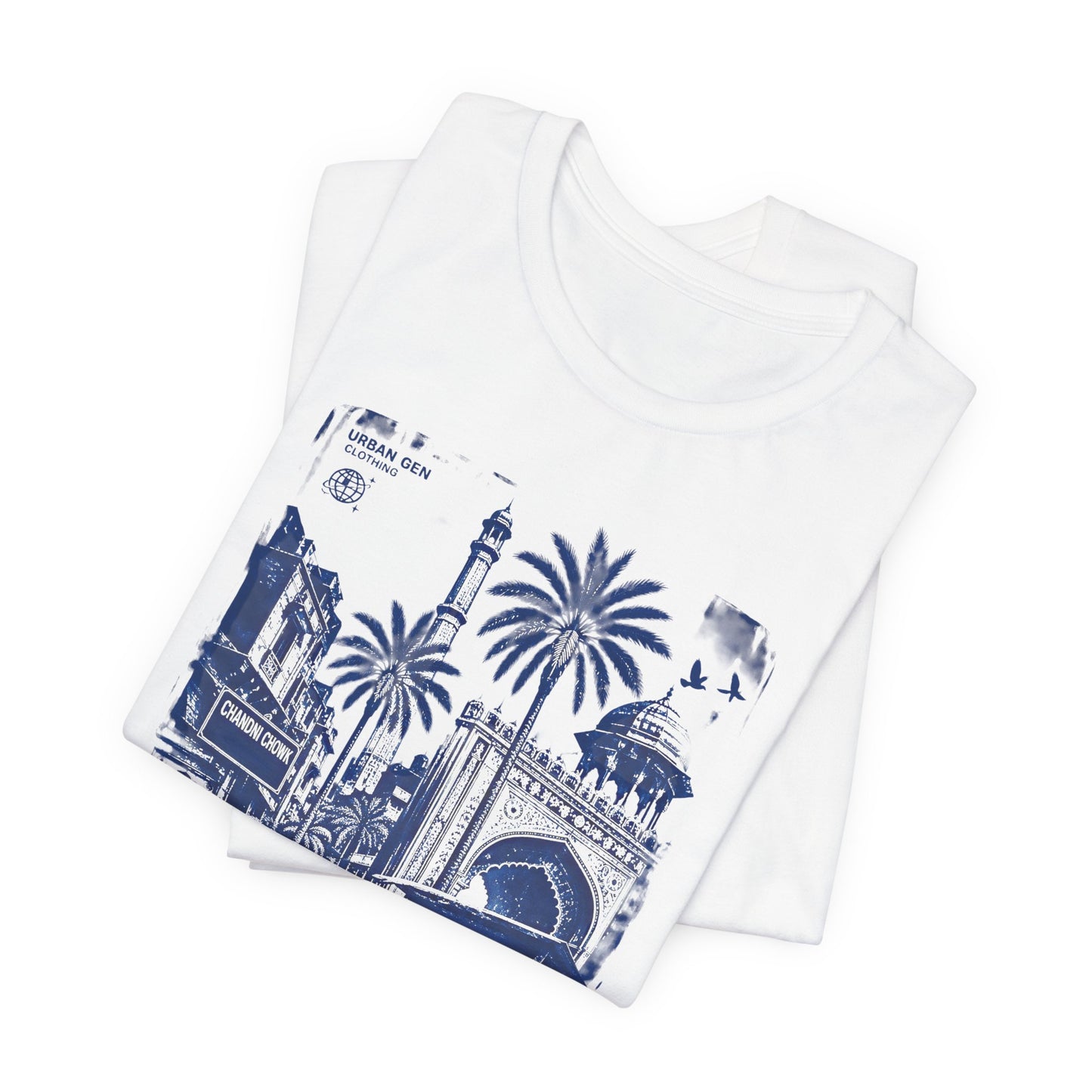 Dilli Vibes Cyanotype Short Sleeve Tee