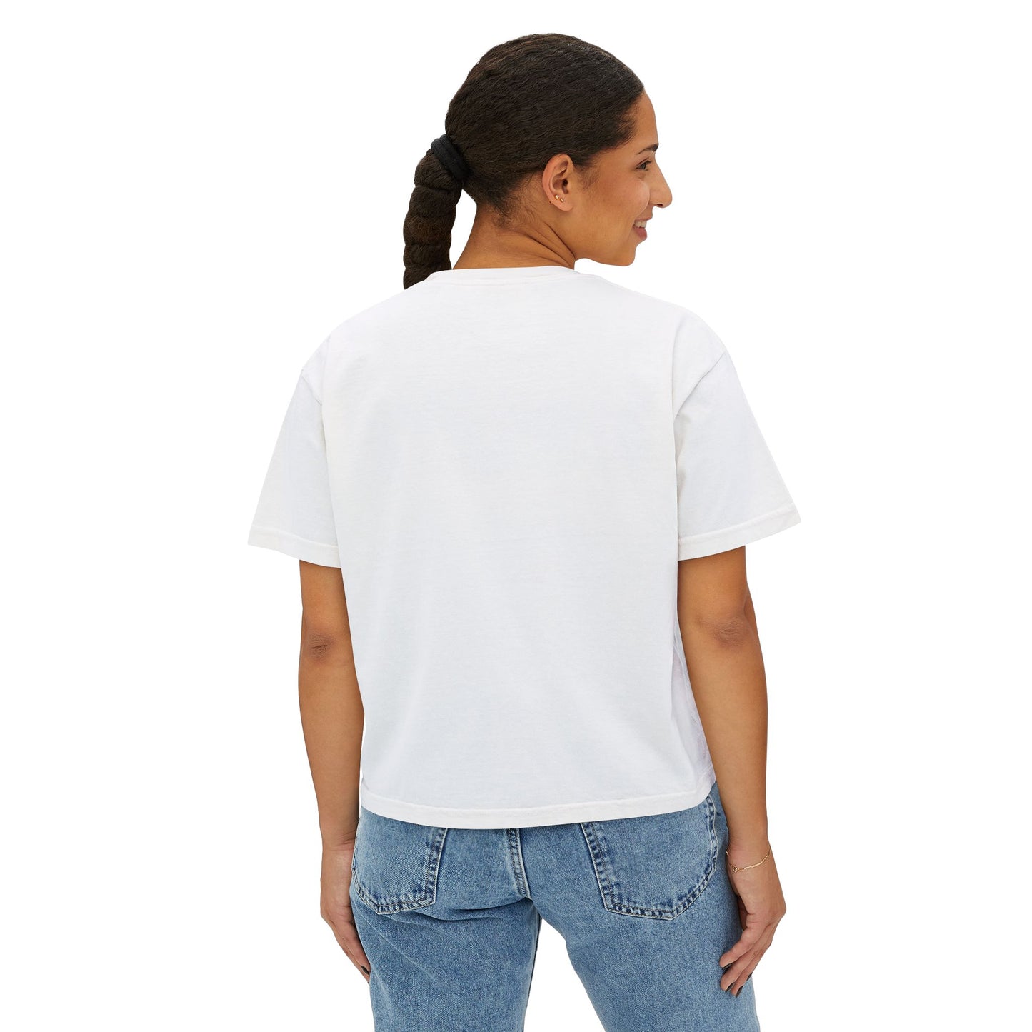 Bollywood Desi Super Girl Boxy Tee