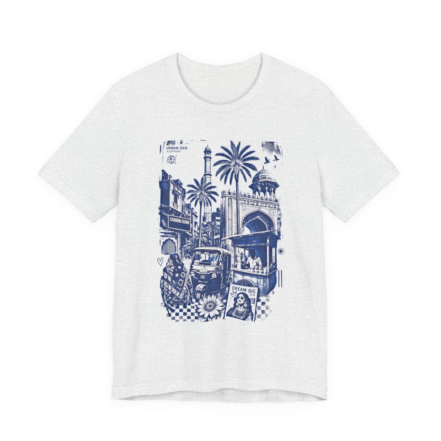 Dilli Vibes Cyanotype Short Sleeve Tee