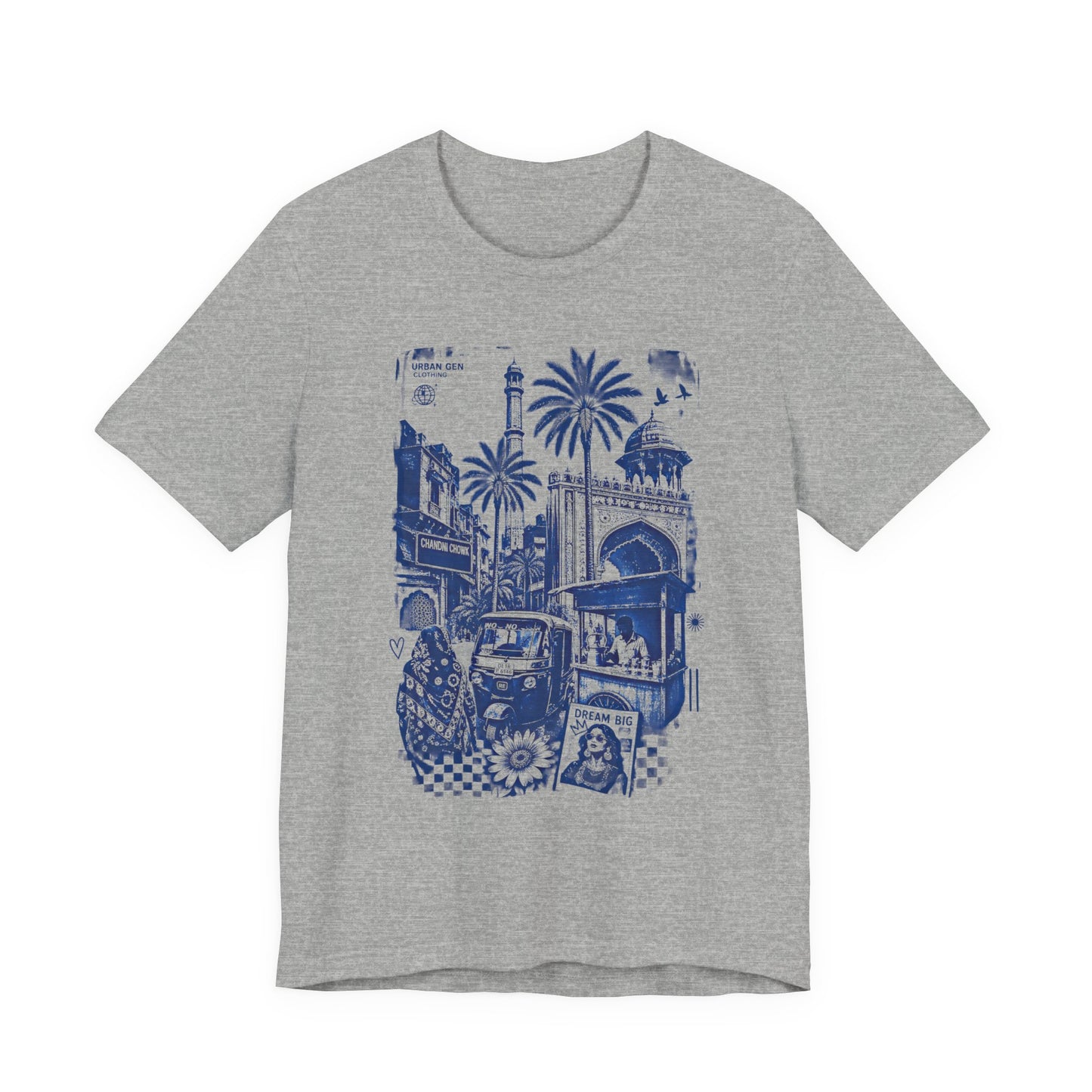Dilli Vibes Cyanotype Short Sleeve Tee