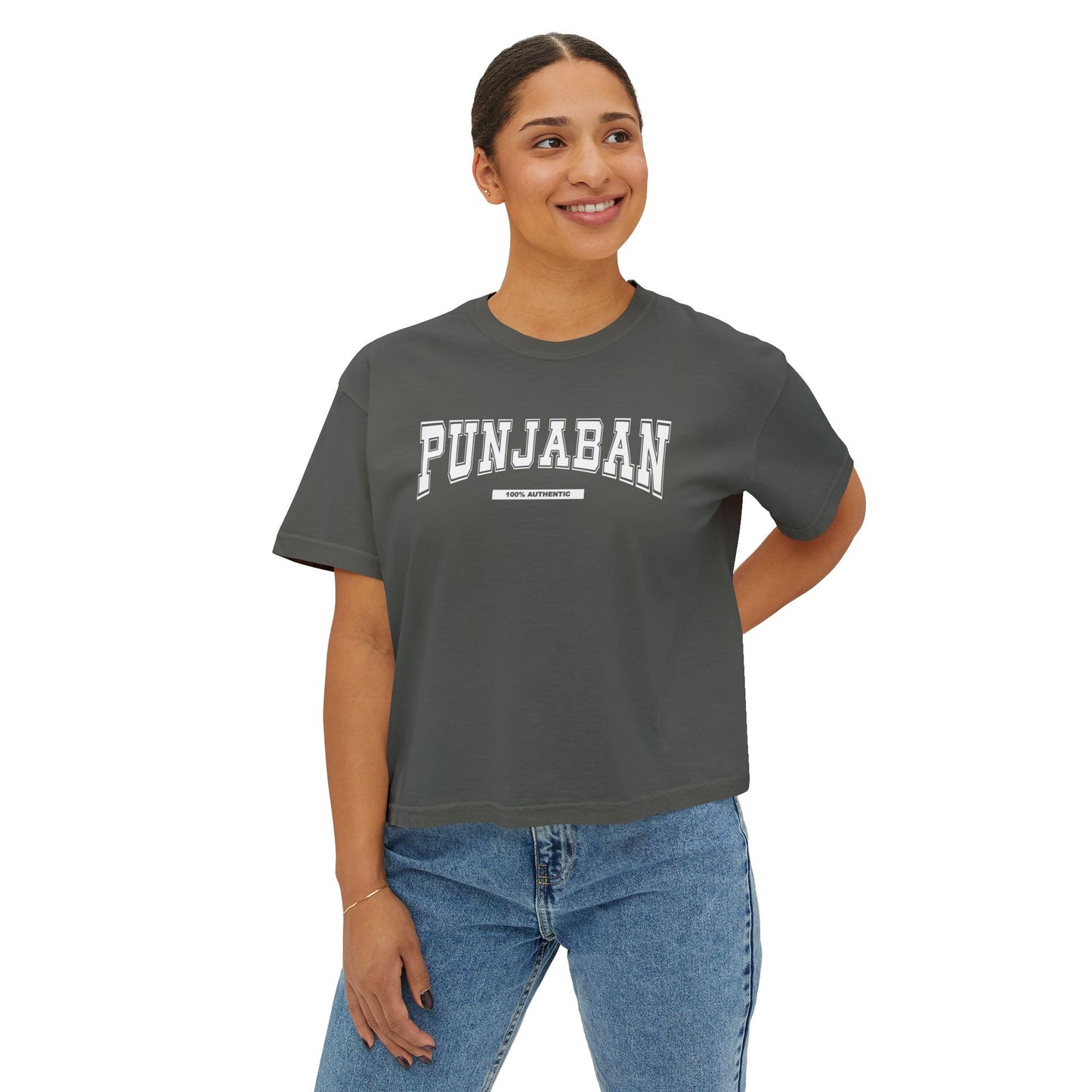 Punjaban Desi Girl Women's Boxy Tee