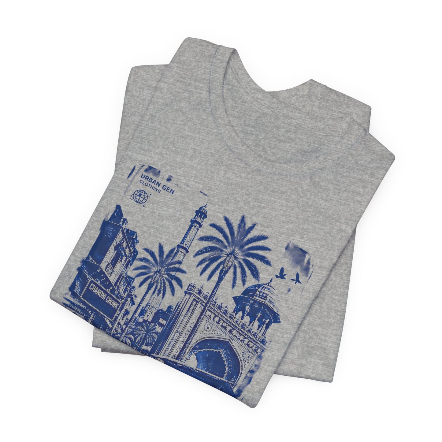 Dilli Vibes Cyanotype Short Sleeve Tee