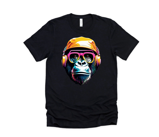 Hip Hop Chimp Short Sleeve Tee