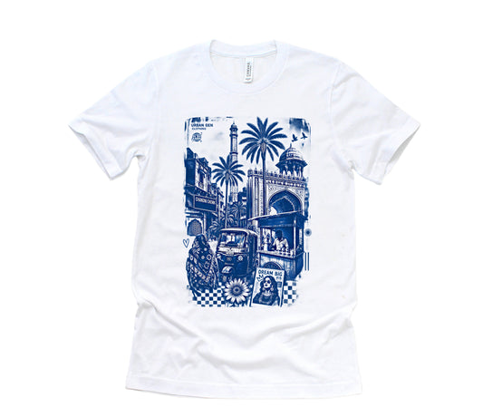 Dilli Vibes Cyanotype Short Sleeve Tee