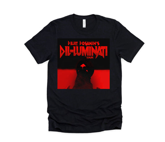 Diljit Dosanjh Dil-Luminati Tour Short Sleeve Tee