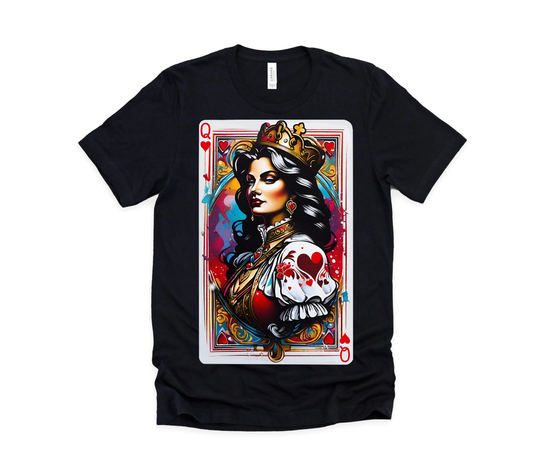 Queen of Hearts Short Sleeve Tee