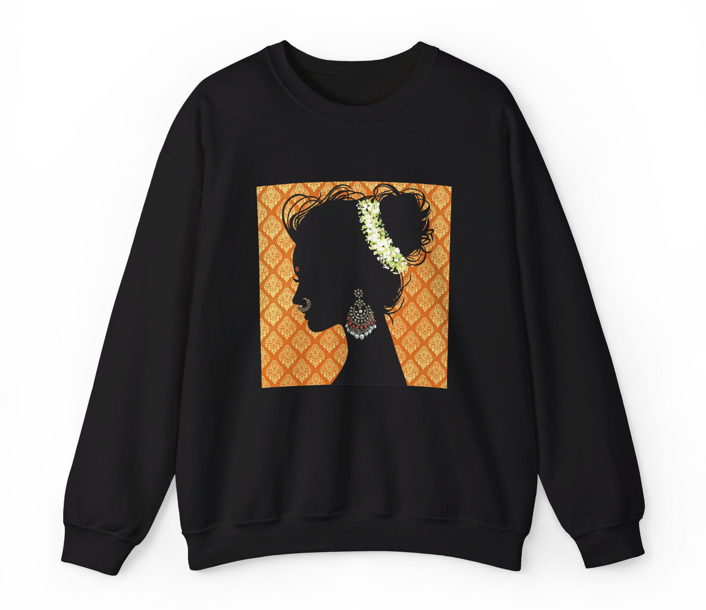 Bollywood South Asian Desi Chic Crewneck Sweatshirt