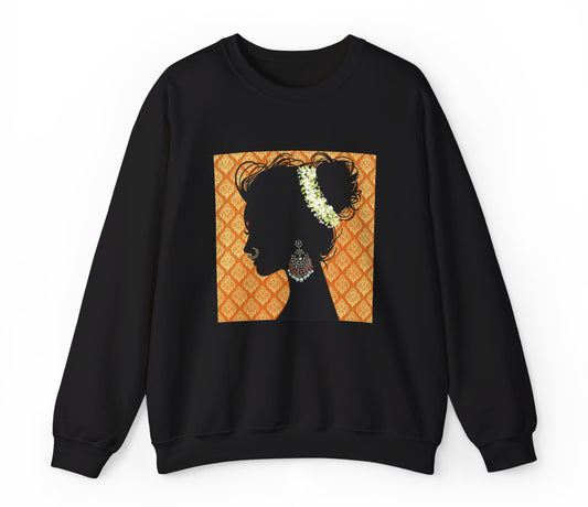 Desi Bollywood South Asian Chic Crewneck Sweatshirt