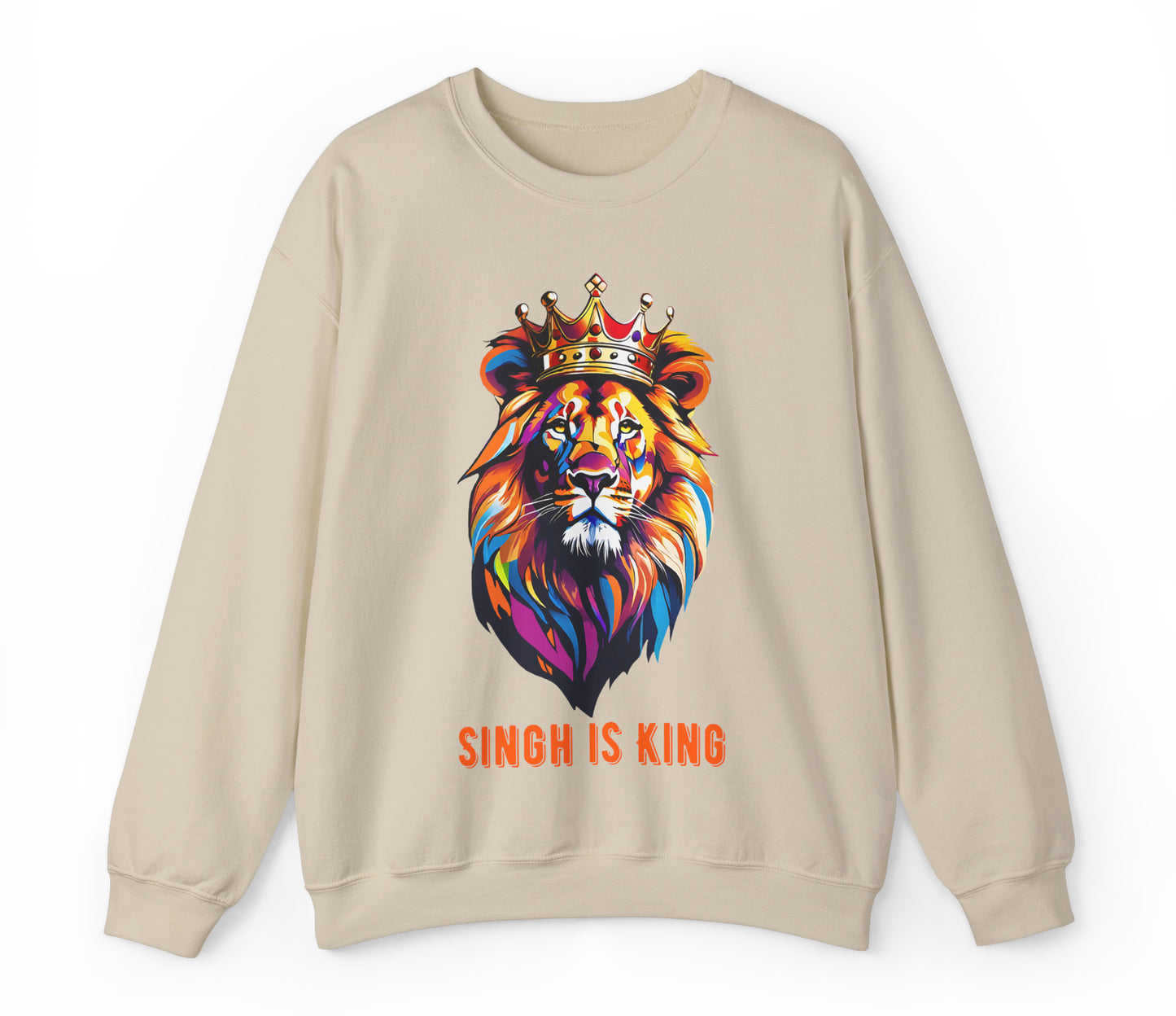 Desi Bollywood Punjabi Singh Is King Sweatshirt