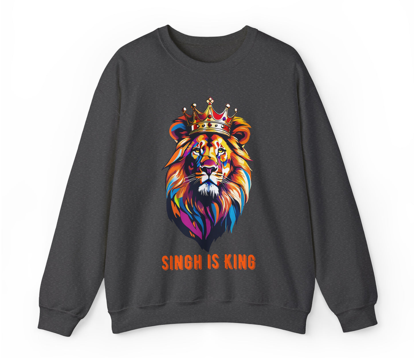 Desi Bollywood Punjabi Singh Is King Sweatshirt