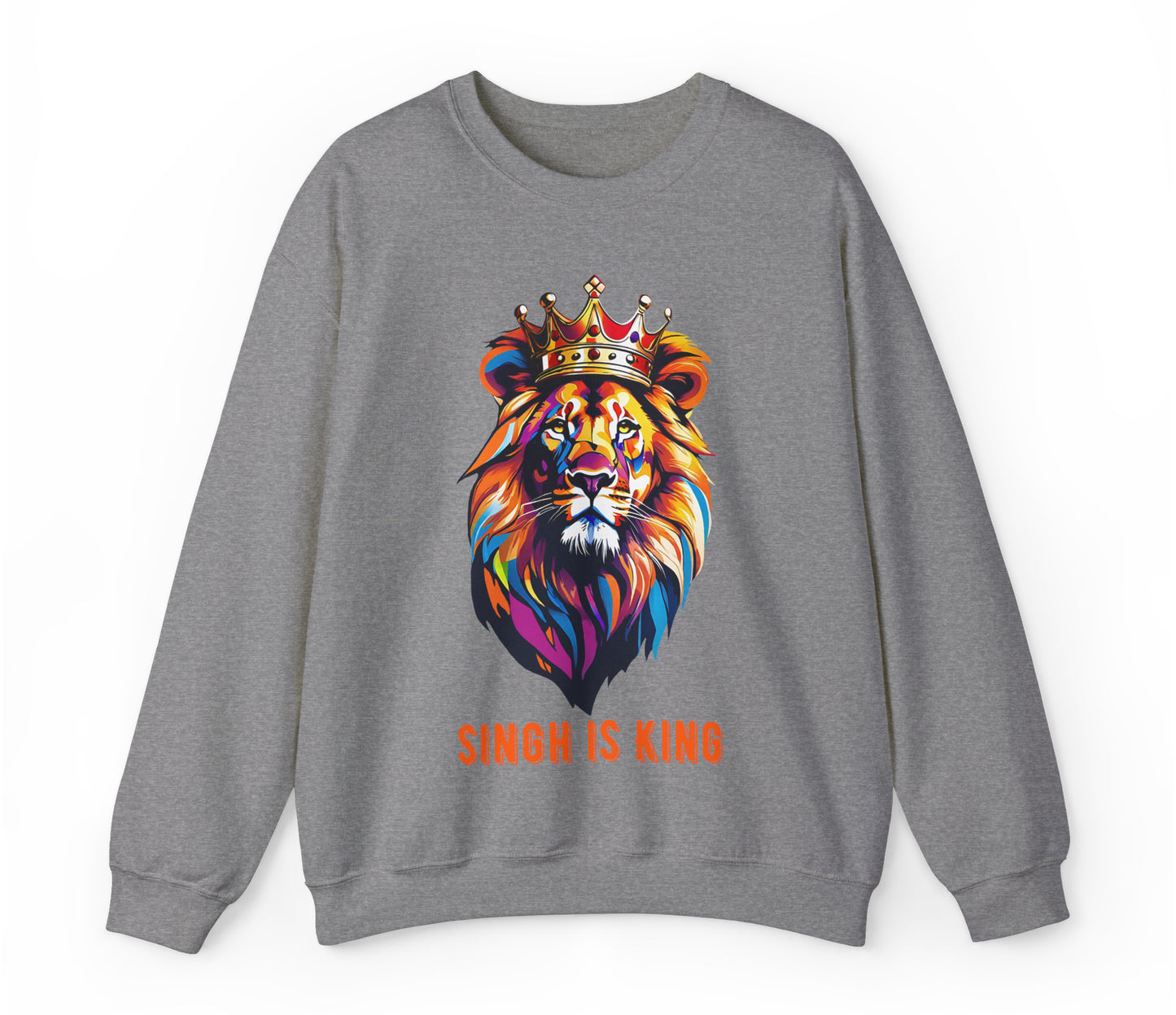 Desi Bollywood Punjabi Singh Is King Sweatshirt