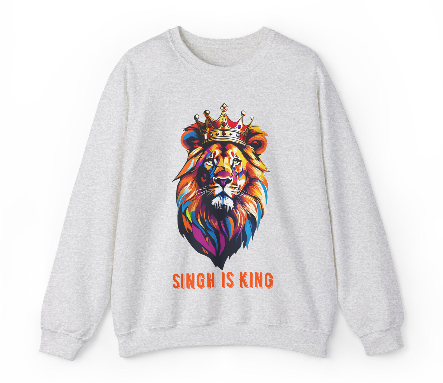 Desi Bollywood Punjabi Singh Is King Sweatshirt