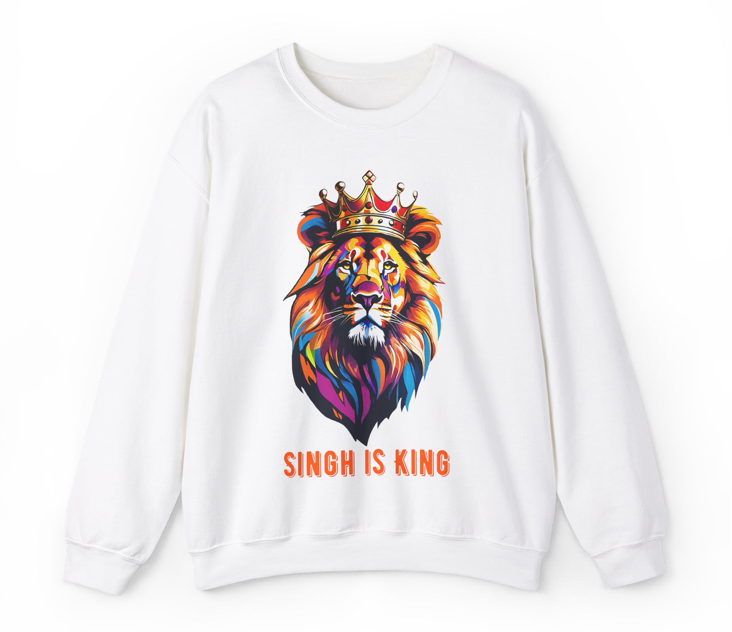 Desi Bollywood Punjabi Singh Is King Sweatshirt