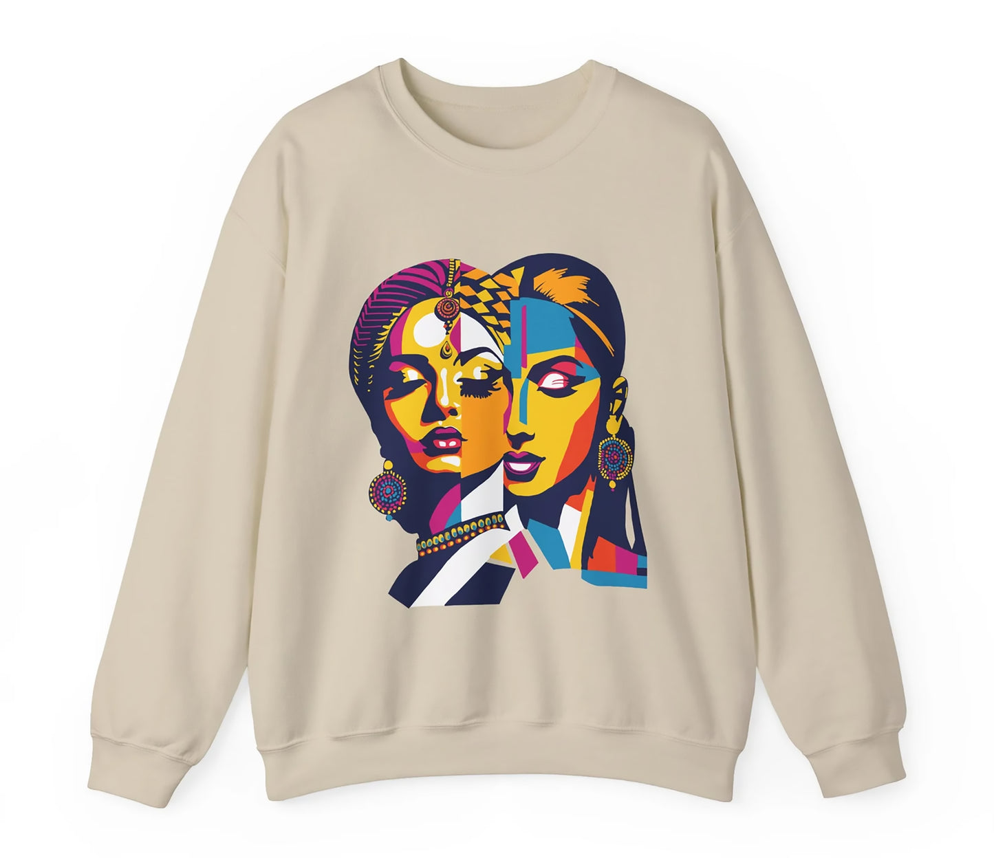 Bollywood Vibes Crewneck Sweatshirt