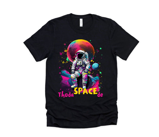 Desi Bollywood Space Meme Short Sleeve Tee